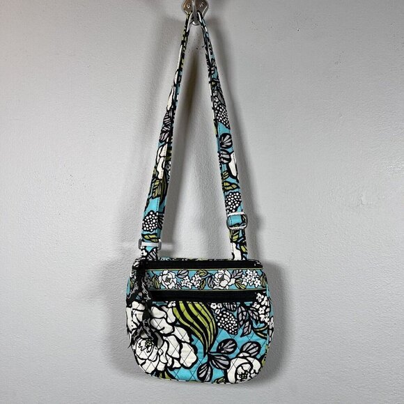 Vera Bradley Handbags - Vera Bradley Small Crossbody Bag Island Blooms